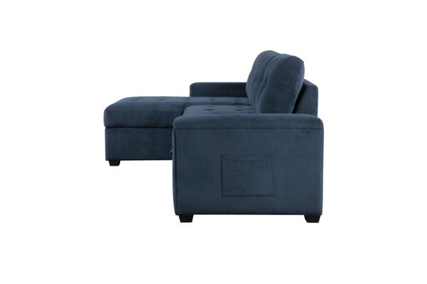 9259 Seating-Barbara Collection Reversible Sectional with Hi...
