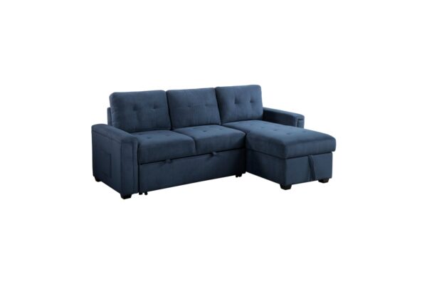 9259 Seating-Barbara Collection Reversible Sectional with Hi...