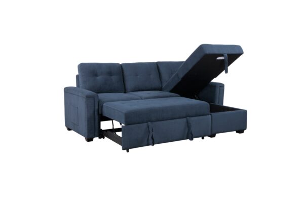 9259 Seating-Barbara Collection Reversible Sectional with Hi...