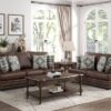 9260DB Seating-Franklin Collection 2pc Set: Sofa, Love