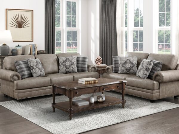 9260MS Seating-Franklin Collection 2pc Set: Sofa, Love