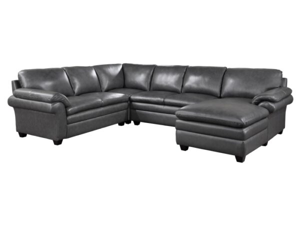 9267GY*42LRC 4-Piece Sectional with Right...