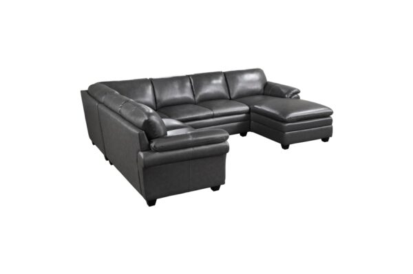 9267GY*4 Seating-Exton Collection 4-Piece Sectional with Right...