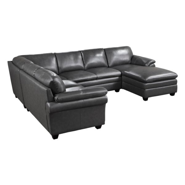 9267GY*42LRC 4-Piece Sectional with Right...