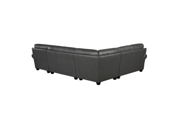 9267GY*4 Seating-Exton Collection 4-Piece Sectional with Right...