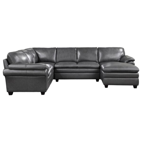 9267GY*42LRC 4-Piece Sectional with Right...