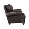 9268BRW Seating-Milford Collection 2pc Set: Sofa, Love