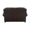 9268BRW Seating-Milford Collection 2pc Set: Sofa, Love