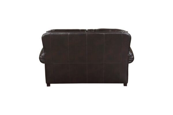 9268BRW Seating-Milford Collection 2pc Set: Sofa, Love
