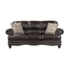 9268BRW Seating-Milford Collection 2pc Set: Sofa, Love