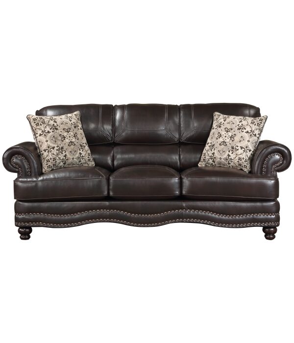 9268BRW-3 Sofa