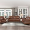 9270BR Seating-Attleboro Collection 2pc Set: Sofa, Love