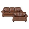 9270BR Seating-Attleboro Collection 2pc Set: Sofa, Love
