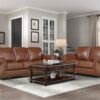 9270BR Seating-Attleboro Collection 2pc Set: Sofa, Love