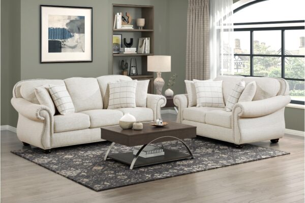 9270FBE Seating-Attleboro Collection 2pc Set: Sofa, Love