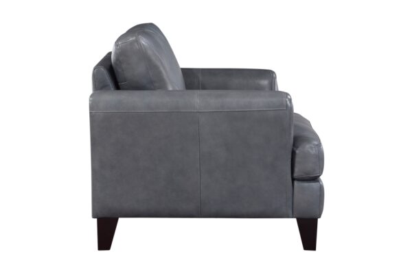 9279BGY Seating-Thierry Collection 2pc Set: Sofa, Love