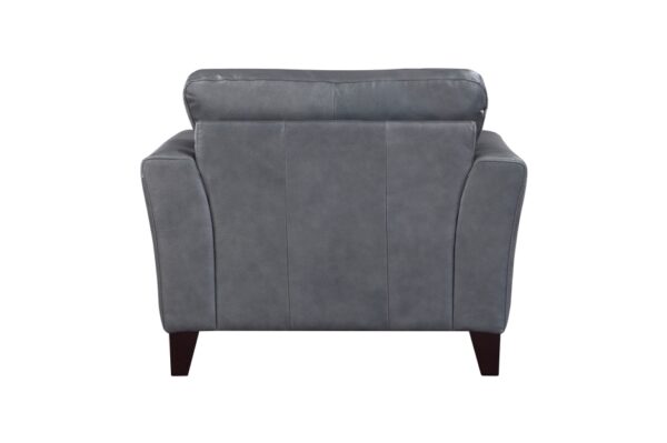 9279BGY Seating-Thierry Collection 2pc Set: Sofa, Love