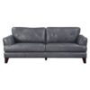 9279BGY Seating-Thierry Collection 2pc Set: Sofa, Love