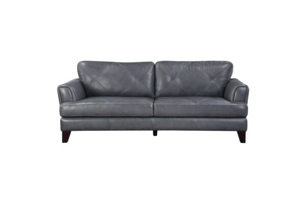 9279BGY Seating-Thierry Collection 2pc Set: Sofa, Love