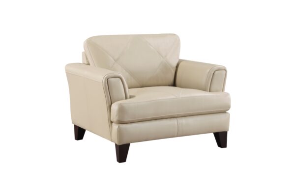 9279CRM Seating-Thierry Collection 2pc Set: Sofa, Love