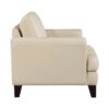 9279CRM Seating-Thierry Collection 2pc Set: Sofa, Love