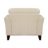 9279CRM Seating-Thierry Collection 2pc Set: Sofa, Love