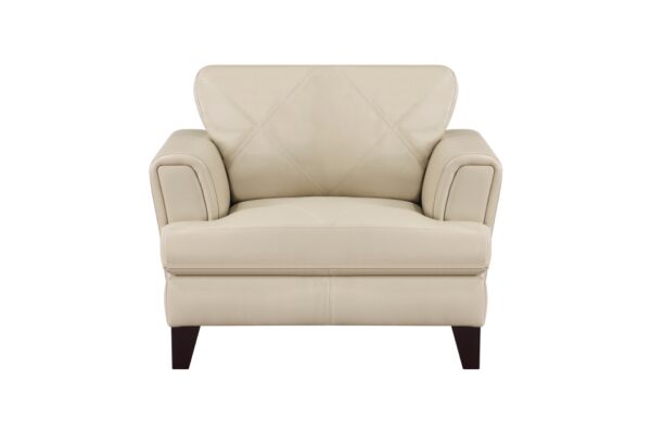 9279CRM Seating-Thierry Collection 2pc Set: Sofa, Love