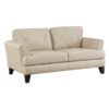 9279CRM Seating-Thierry Collection 2pc Set: Sofa, Love