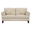 9279CRM Seating-Thierry Collection 2pc Set: Sofa, Love