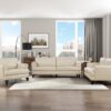 9279CRM Seating-Thierry Collection 2pc Set: Sofa, Love
