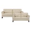 9279CRM Seating-Thierry Collection 2pc Set: Sofa, Love