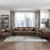 9280BR Seating-Soren Collection 2pc Set: Sofa, Love