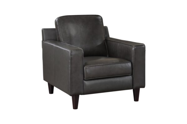 9294GRY Seating-Aldrich Collection 2pc Set: Sofa, Love