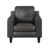 9294GRY Seating-Aldrich Collection 2pc Set: Sofa, Love