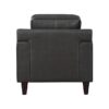 9294GRY Seating-Aldrich Collection 2pc Set: Sofa, Love