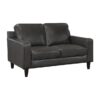 9294GRY Seating-Aldrich Collection 2pc Set: Sofa, Love