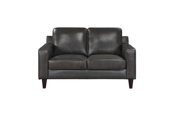 9294GRY Seating-Aldrich Collection 2pc Set: Sofa, Love
