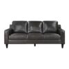 9294GRY Seating-Aldrich Collection 2pc Set: Sofa, Love