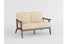 1032BGY Seating-Carlson Collection 2pc Set: Sofa, Love