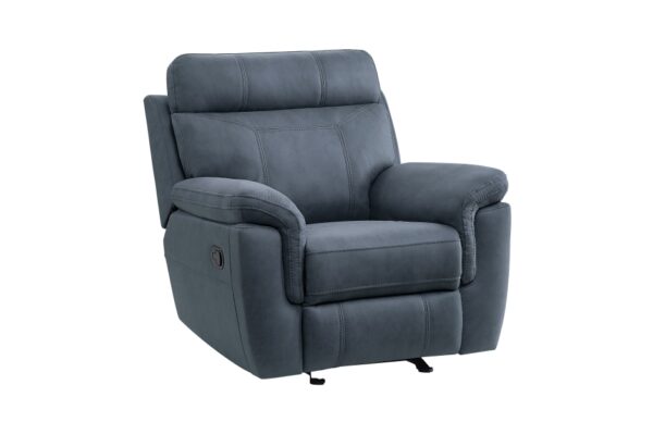 9301BUE Seating-Clifton Collection 2pc Set: Sofa, Love