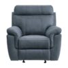 9301BUE Seating-Clifton Collection 2pc Set: Sofa, Love