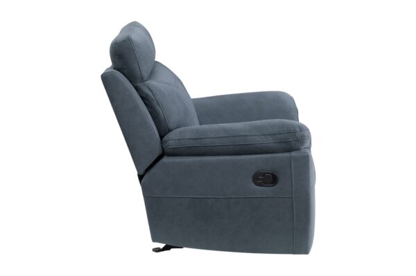 9301BUE Seating-Clifton Collection 2pc Set: Sofa, Love