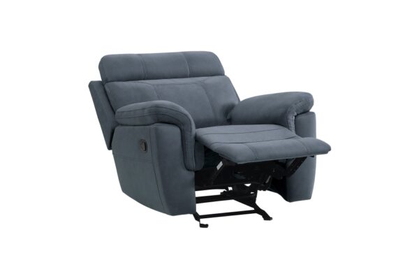 9301BUE Seating-Clifton Collection 2pc Set: Sofa, Love