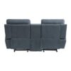 9301BUE Seating-Clifton Collection 2pc Set: Sofa, Love