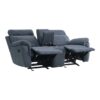 9301BUE Seating-Clifton Collection 2pc Set: Sofa, Love