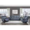 9301BUE-3 Double Reclining Sofa with C...