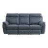 9301BUE-3 Double Reclining Sofa with C...