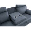 9301BUE-3 Double Reclining Sofa with C...
