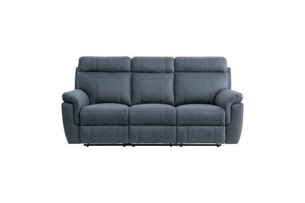 9301BUE Seating-Clifton Collection 2pc Set: Sofa, Love