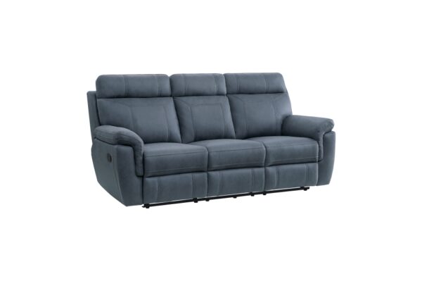 9301BUE Seating-Clifton Collection 2pc Set: Sofa, Love